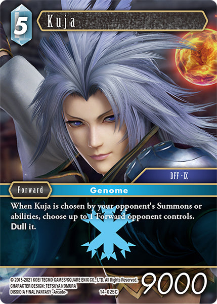(025) Final Fantasy TCG Opus XIV: Crystal Abyss Single: Kuja (14-025)  Common