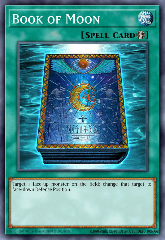 (024) YuGiOh TCG HAC1: Hidden Arsenal: Chapter 1 Single: Book of Moon  Ultra Parallel Rare