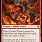 (140/280) Magic The Gathering Zendikar Rising Single: Fissure Wizard Holo Common