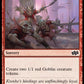 (140) Magic The Gathering Foundations Jumpstart Single: Krenko's Command  Common