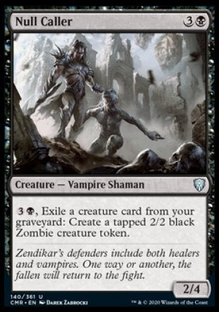 (140/361) Magic The Gathering Commander Legends Single: Null Caller  Uncommon