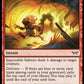 (140) Magic The Gathering Duskmourn: House of Horror Single: Impossible Inferno Holo Common