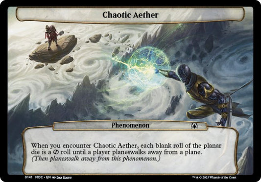 (141) Magic The Gathering Commander: March of the Machine Single: Chaotic Aether  Common
