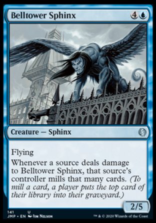 (141) Magic The Gathering Jumpstart Single: Belltower Sphinx  Uncommon