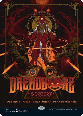(141) Magic The Gathering Secret Lair Drop Series Single: Dreadbore  Rare