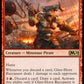 (141/280) Magic The Gathering Core 2020 Single: Glint-Horn Buccaneer  Rare