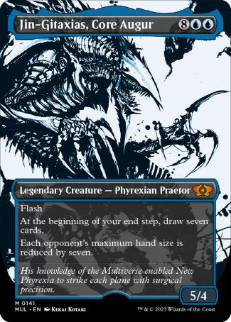(141) Magic The Gathering Multiverse Legends Single: Jin-Gitaxias, Core Augur (V.3)  Mythic