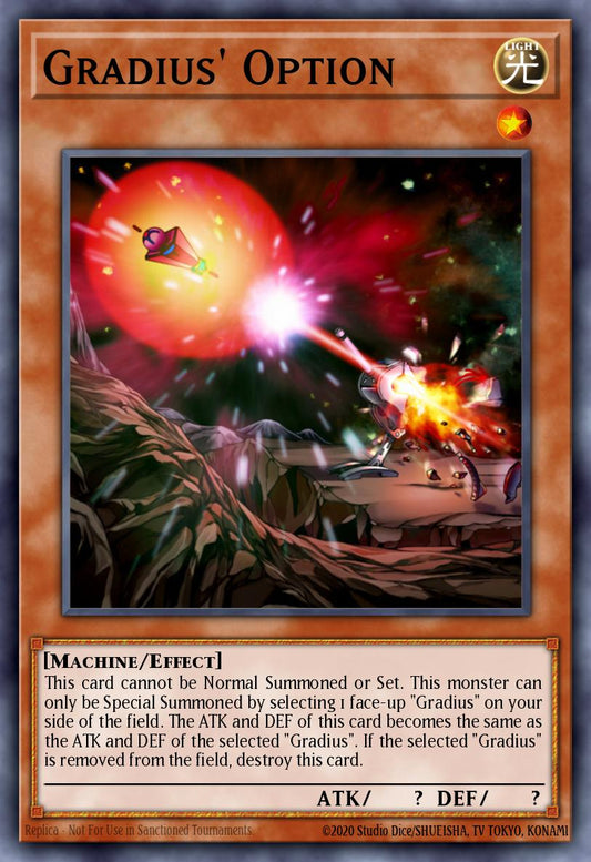 (170) YuGiOh TCG DB2: Dark Beginning 2 Single: Gradius' Option  Common