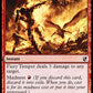 (142) Magic The Gathering Commander 2019 Single: Fiery Temper Holo Common