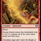 (142) Magic The Gathering Dominaria Remastered Single: Storm Entity Holo Uncommon