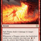 (142) Magic The Gathering Commander: Adventures in the Forgotten Realms Single: Spit Flame  Rare