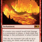 (143) Magic The Gathering Core 2021: Promos Single: Fiery Emancipation (V.2)  Mythic