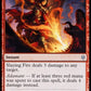 (143/269) Magic The Gathering Throne of Eldraine Single: Slaying Fire  Uncommon