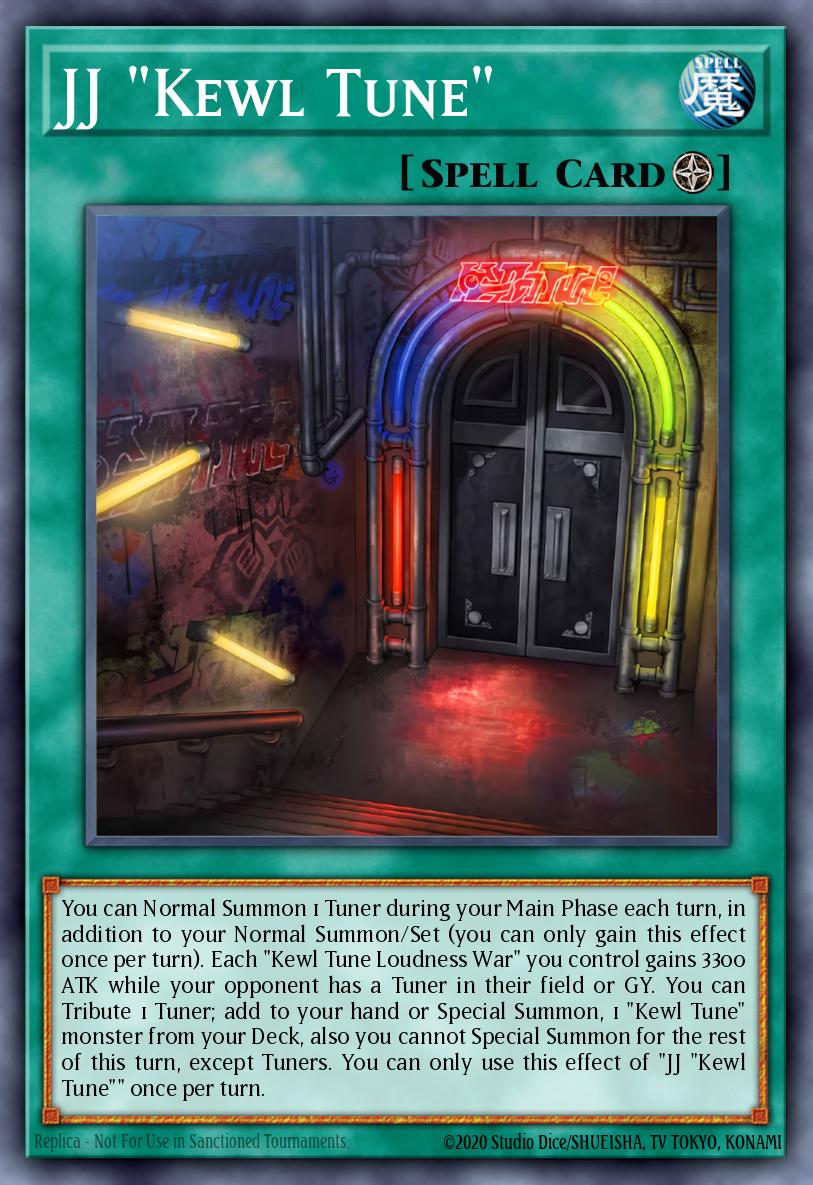 (040) YuGiOh TCG PHRE: Phantom Revenge Single: JJ Kewl Tune (V.1 - Super Rare)  Super Rare