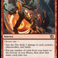 (144) Magic The Gathering March of the Machine Single: Into the Fire  Rare