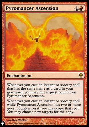 (143) Magic The Gathering The List Single: Pyromancer Ascension  Rare