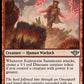 (144) Magic The Gathering Outlaws of Thunder Junction Single: Scalestorm Summoner  Holo Uncommon