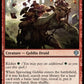 (145) Magic The Gathering Dominaria United Single: Sprouting Goblin  Uncommon