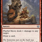(145) Magic The Gathering Bloomburrow Single: Playful Shove  Uncommon