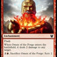 (145/254) Magic The Gathering Theros Beyond Death Single: Omen of the Forge  Common
