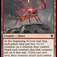 (145) Magic The Gathering Commander: Murders at Karlov Manor Single: Agitator Ant  Rare