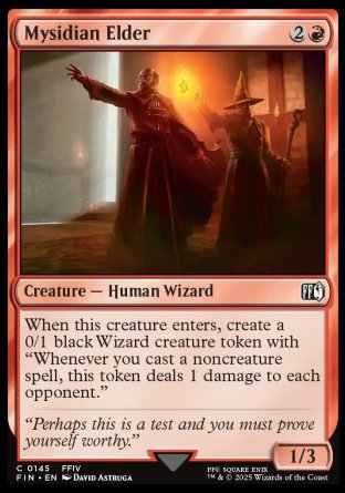 (145) Magic The Gathering Magic: The Gathering - FINAL FANTASY Single: Mysidian Elder  Common