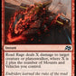 (145) Magic The Gathering Aetherdrift Single: Road Rage  Uncommon