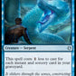 (146) Magic The Gathering Jumpstart Single: Cryptic Serpent  Uncommon