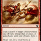 (146/254) Magic The Gathering Theros Beyond Death Single: Oread of Mountain's Blaze Holo Common