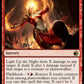 (146) Magic The Gathering Innistrad: Midnight Hunt Single: Light Up the Night  Rare