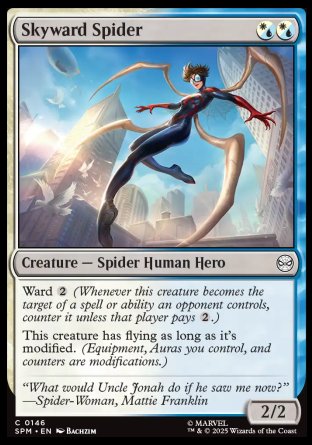 (146) Magic The Gathering Magic: The Gathering | Marvel's Spider-Man Single: Skyward Spider  Common