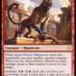 (146) Magic The Gathering Commander 2019 Single: Heart-Piercer Manticore Holo Rare