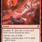 (146) Magic The Gathering Innistrad Remastered Single: Borrowed Hostility Holo Common