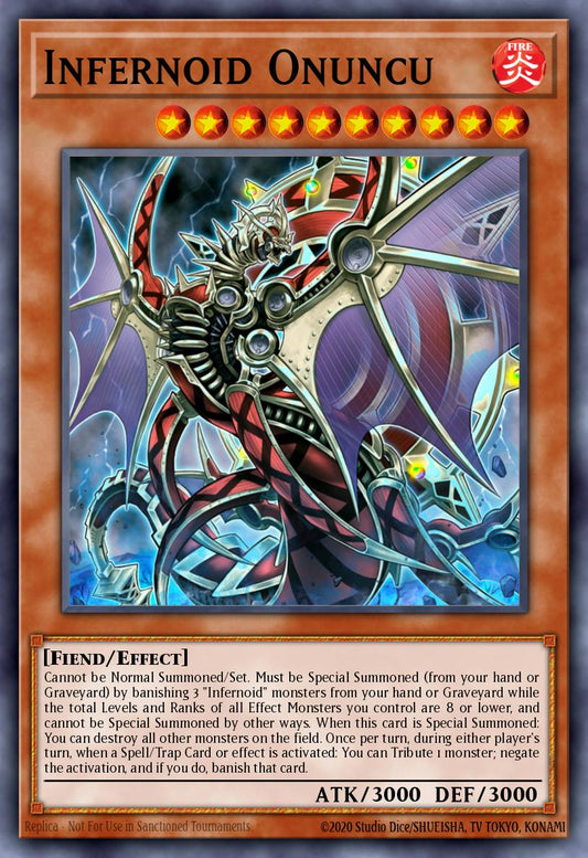 (065) YuGiOh TCG BLTR: Battles of Legend: Terminal Revenge Single: Infernoid Onuncu  Ultra Rare