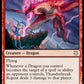 (147) Magic The Gathering Commander: Adventures in the Forgotten Realms Single: Thunderbreak Regent  Rare
