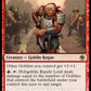 (147) Magic The Gathering Adventures in the Forgotten Realms Single: Hobgoblin Bandit Lord Holo Rare