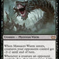(147) Magic The Gathering Commander: Duskmourn: House of Horror Single: Massacre Wurm  Mythic