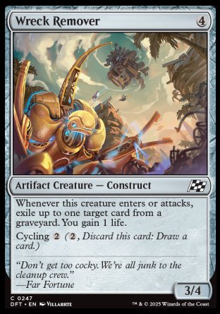 (147) Magic The Gathering Aetherdrift Single: Spire Mechcycle Holo Uncommon
