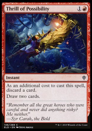 (147/269) Magic The Gathering Throne of Eldraine Single: Torbran, Thane of Red Fell Holo Rare