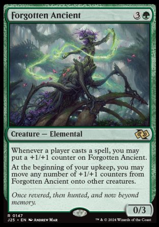 (147) Magic The Gathering Foundations Jumpstart Single: Forgotten Ancient  Rare