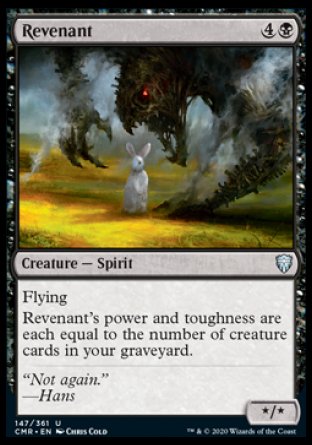 (147/361) Magic The Gathering Commander Legends Single: Revenant  Uncommon