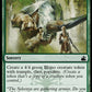 (147) Magic The Gathering Ravnica Remastered Single: Horncaller's Chant  Holo Common