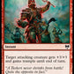 (147/285) Magic The Gathering Kaldheim Single: Run Amok Holo Common