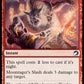 (148) Magic The Gathering Innistrad: Midnight Hunt Single: Moonrager's Slash  Common