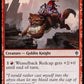 (148/269) Magic The Gathering Throne of Eldraine Single: Weaselback Redcap  Common