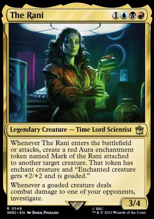 (149) Magic The Gathering Universes Beyond: Doctor Who Single: The Rani  Rare