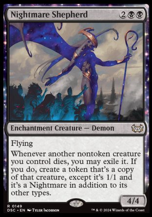 (149) Magic The Gathering Commander: Duskmourn: House of Horror Single: Nightmare Shepherd  Rare