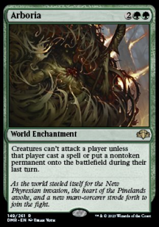 (149) Magic The Gathering Dominaria Remastered Single: Arboria  Rare