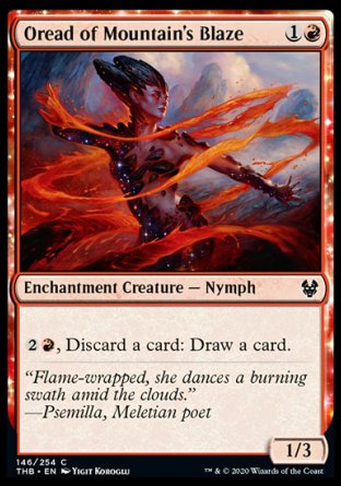 (149/254) Magic The Gathering Theros Beyond Death Single: Portent of Betrayal  Common