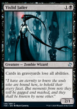 (149/289) Magic The Gathering Time Spiral Remastered Single: Yixlid Jailer  Uncommon